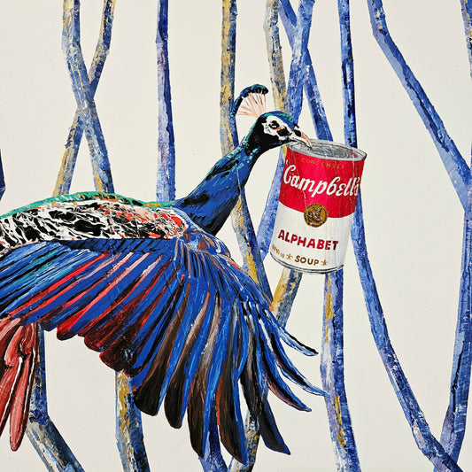 Alphabet Soup With Peacock: Exploring Identity, Imagination, and Symbolic Storytelling
