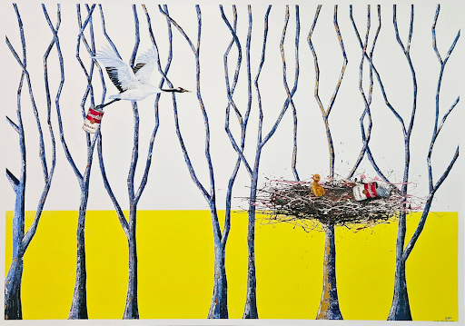 The Nest by Haydn Englander Porter, A Modern Reflection on Nurture, Culture, and Meaning