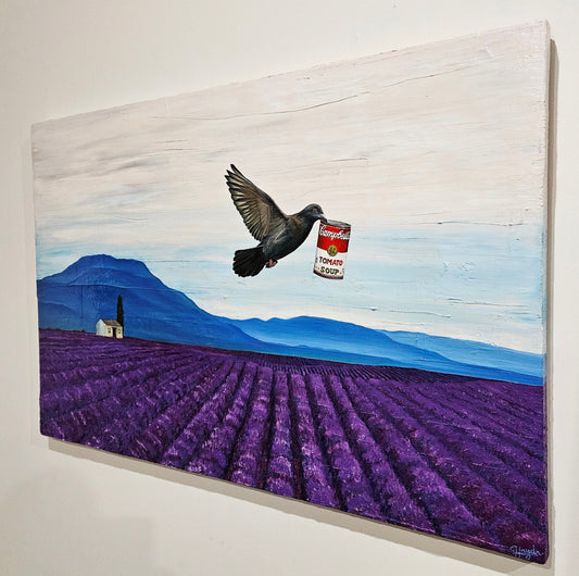 Lavender Fields by Haydn Englander Porter, A Journey into Calm and Colour