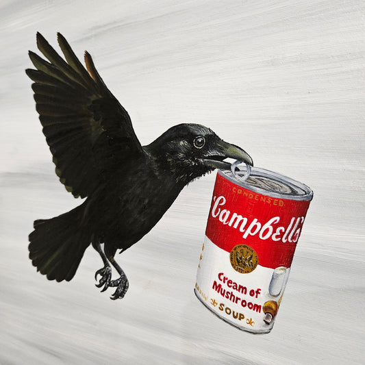 Black Crow Cream of Mushroom, A Symbolic Dance Between Mystery and Meaning