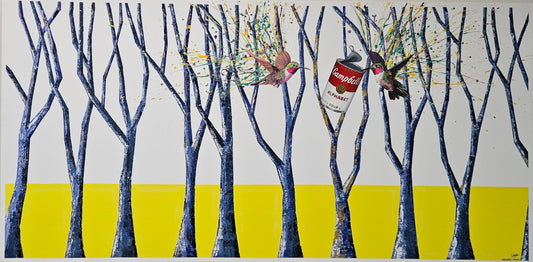 Hummingbirds by Haydn Englander-Porter, Energy, Fragility and Movement in Contemporary Australian Art