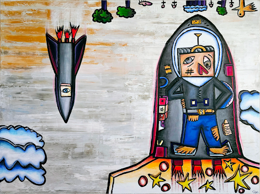 Starship by Haydn Englander-Porter, Imagination and Movement in Contemporary Australian Art