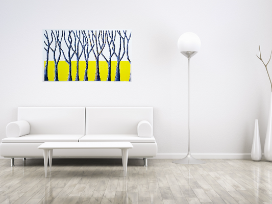 Blue Tree's Yellow - medium